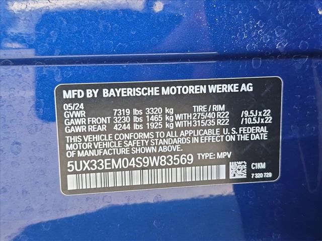 Certified 2025 BMW X7 M60i AWD/4WD image 25