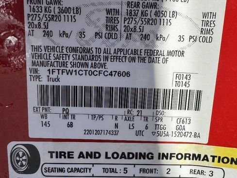 Used 2012 Ford F150 FX2 w/ FX Luxury Pkg RWD image 29