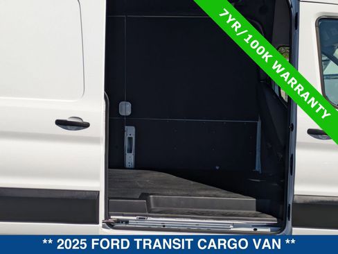 Certified 2025 Ford Transit 250 148 WB HIGH ROOF CARGO w/ Load Area Protection Package image 14