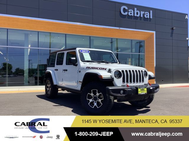 Used 2021 Jeep Wrangler Unlimited Rubicon AWD/4WD image 1