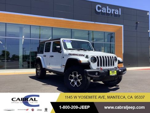 Used 2021 Jeep Wrangler Unlimited Rubicon AWD/4WD image 1