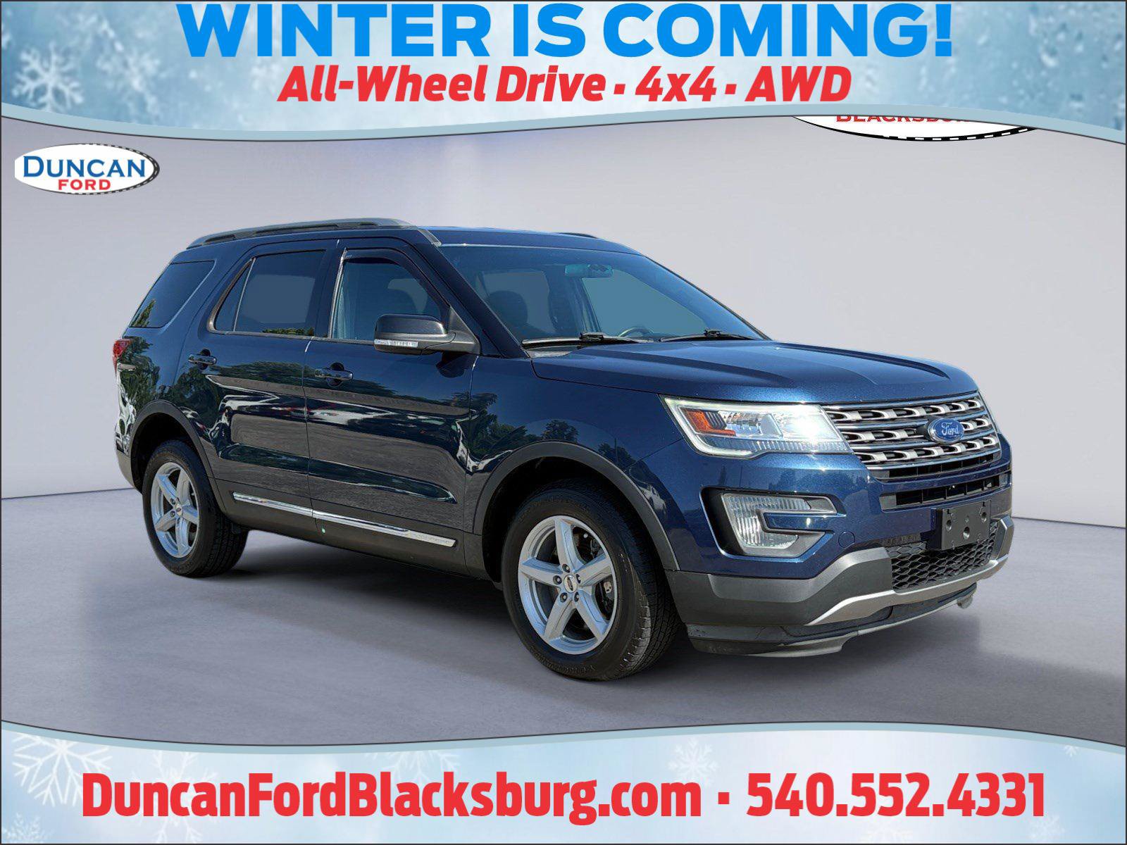 Used 2017 Ford Explorer XLT AWD/4WD image 1