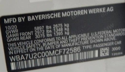 Used 2021 BMW 750i xDrive w/ Executive Package AWD/4WD image 13