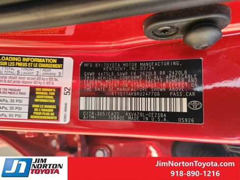 Used 2024 Toyota Camry SE image 34