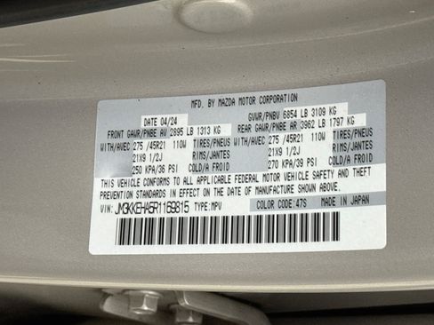 Used 2024 MAZDA CX-90 Plug-In Hybrid w/ Premium Plus AWD/4WD image 31