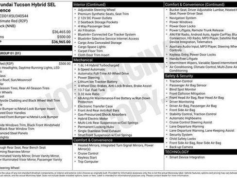 New 2025 Hyundai Tucson SEL image 4