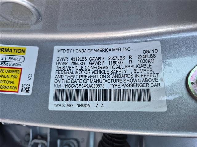 Used 2019 Honda Accord Touring image 26