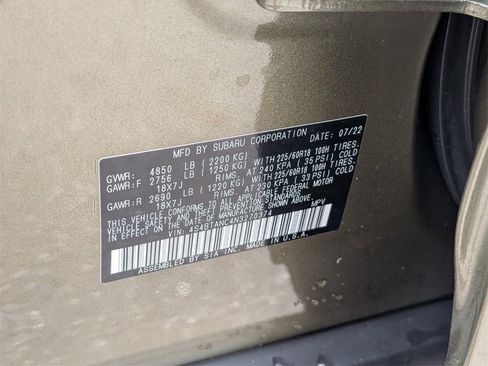 Used 2022 Subaru Outback Limited image 25