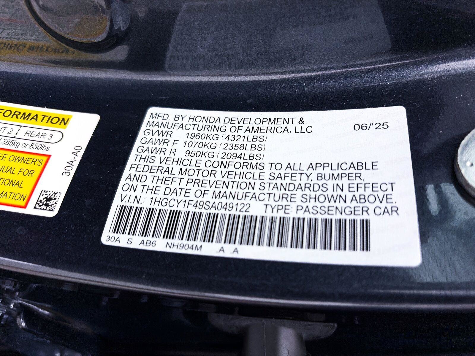 Used 2025 Honda Accord SE image 37