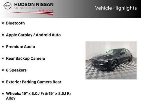 Used 2023 Genesis G70 3.3T w/ Sport Advanced Package image 9