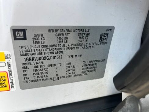 Used 2016 Chevrolet Traverse LTZ AWD/4WD image 19