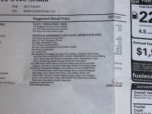 Used 2018 Mercedes-Benz S 450 Sedan image 89