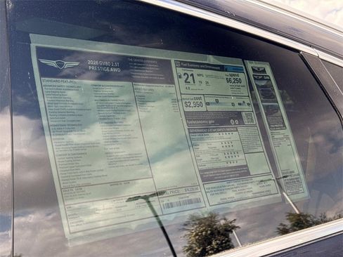 New 2026 Genesis GV80 2.5T Prestige image 18
