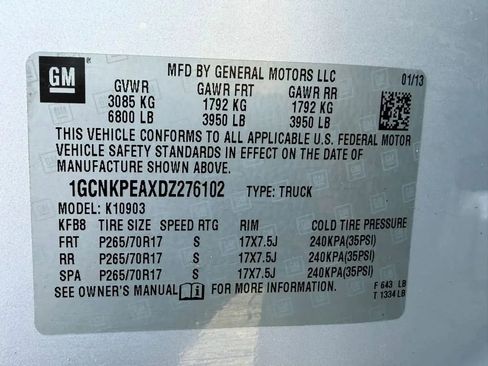 Used 2013 Chevrolet Silverado 1500 W/T w/ Snow Plow Prep Package image 19