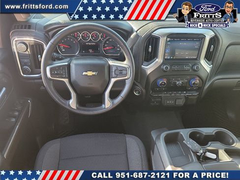 Used 2021 Chevrolet Silverado 1500 LT w/ Bed Protection Package RWD image 5