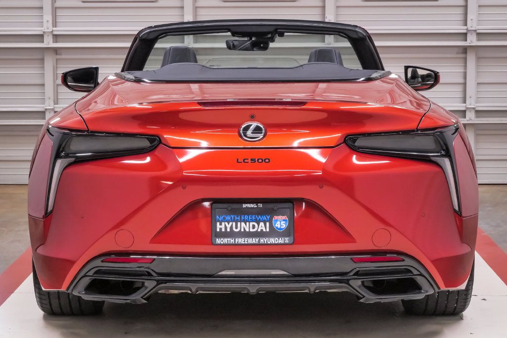 Used 2021 Lexus LC 500 Convertible w/ Touring Package RWD image 7
