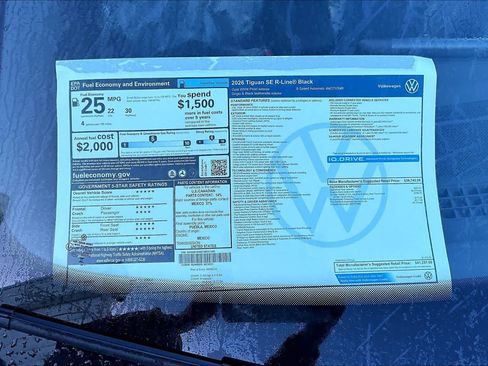 New 2026 Volkswagen Tiguan SE R-Line image 36