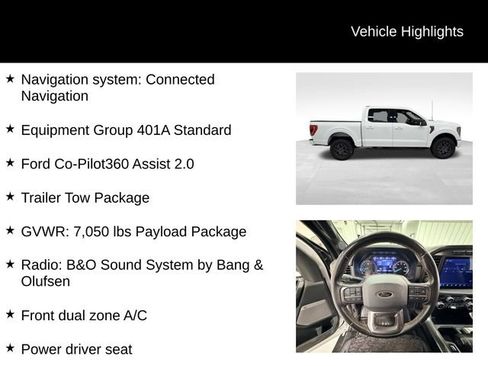 Used 2023 Ford F150 Tremor w/ Trailer Tow Package AWD/4WD image 16