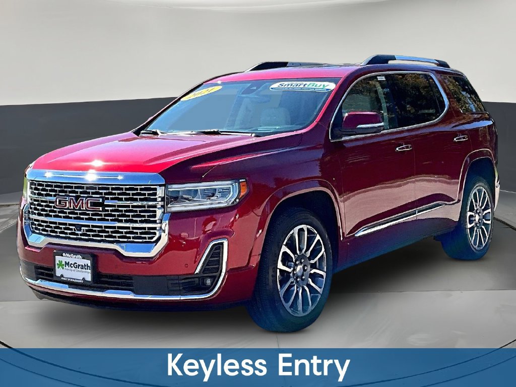 Used 2021 GMC Acadia Denali w/ Denali Ultimate Package AWD/4WD image 3
