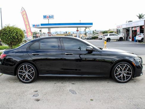 Used 2022 Mercedes-Benz E 350 Sedan w/ AMG Line Exterior image 7