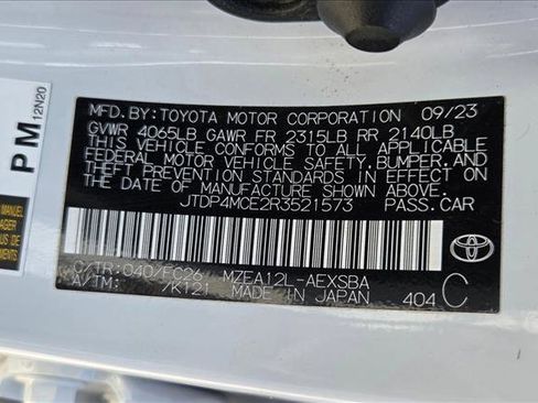 Certified 2024 Toyota Corolla SE w/ SE Premium Package FWD image 24