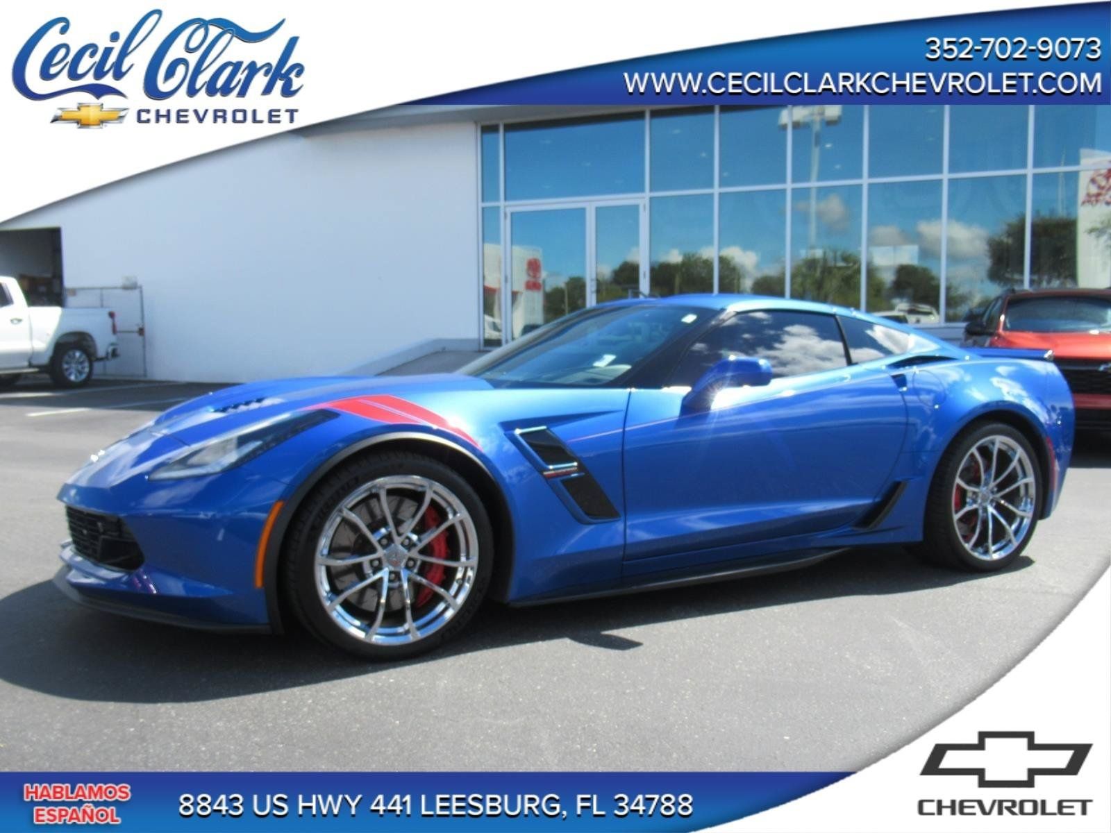Certified 2019 Chevrolet Corvette Grand Sport RWD image 1