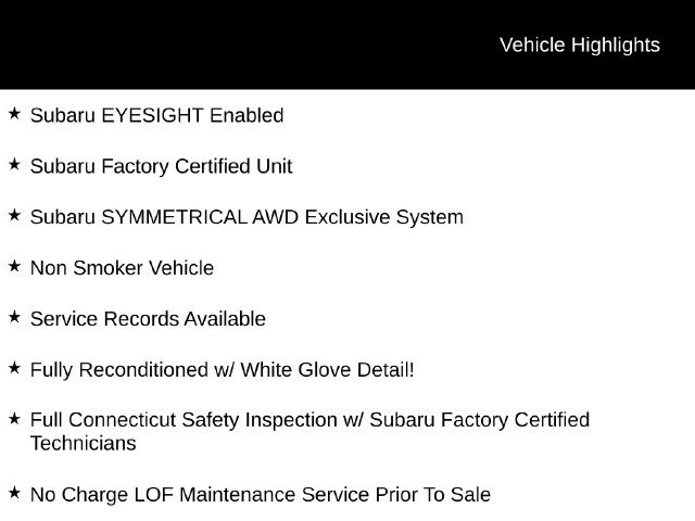 Certified 2025 Subaru Forester Sport AWD/4WD image 7