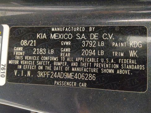 Used 2021 Kia Forte LXS FWD image 33