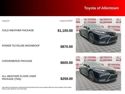 Used 2022 Toyota Camry SE w/ Cold Weather Package AWD/4WD image 5