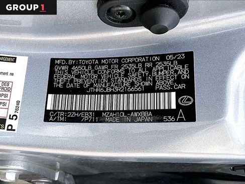 Certified 2024 Lexus UX 250h F Sport image 33