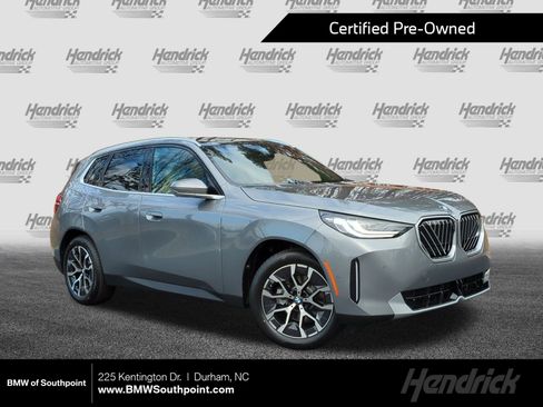Certified 2026 BMW X3 xDrive30i w/ Premium Package AWD/4WD image 1