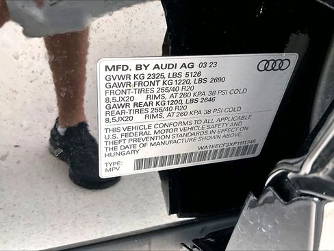 Used 2023 Audi Q3 2.0T Premium Plus w/ Premium Plus Package AWD/4WD image 35