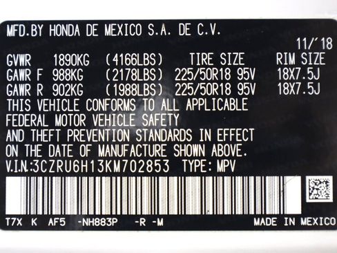 Used 2019 Honda HR-V Sport image 38