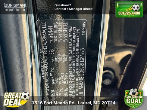 Used 2024 Hyundai Tucson SEL AWD/4WD image 31
