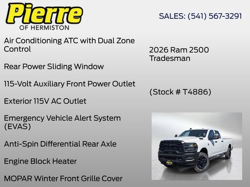 New 2026 RAM 2500 Tradesman AWD/4WD image 36