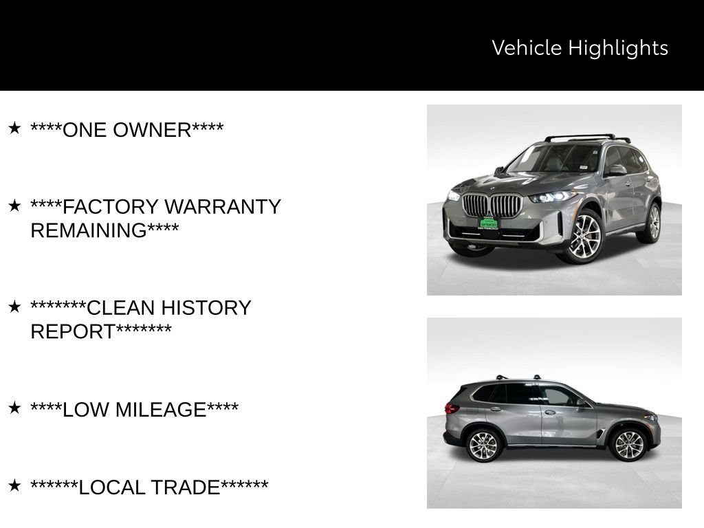Used 2025 BMW X5 xDrive40i w/ Premium Package AWD/4WD image 48
