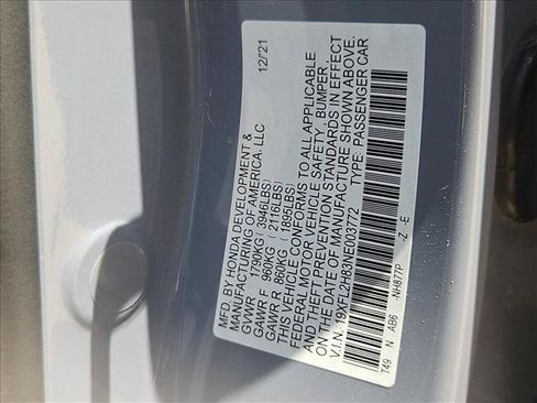 Used 2022 Honda Civic Sport image 18