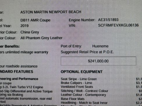 Used 2019 Aston Martin DB11 AMR image 68