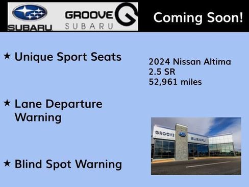 Used 2024 Nissan Altima 2.5 SR FWD image 2