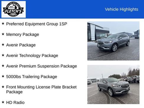 Used 2021 Buick Enclave Avenir w/ Avenir Technology Package image 2