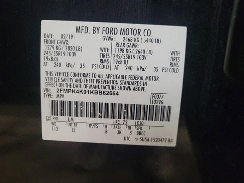 Used 2019 Ford Edge Titanium AWD/4WD image 33