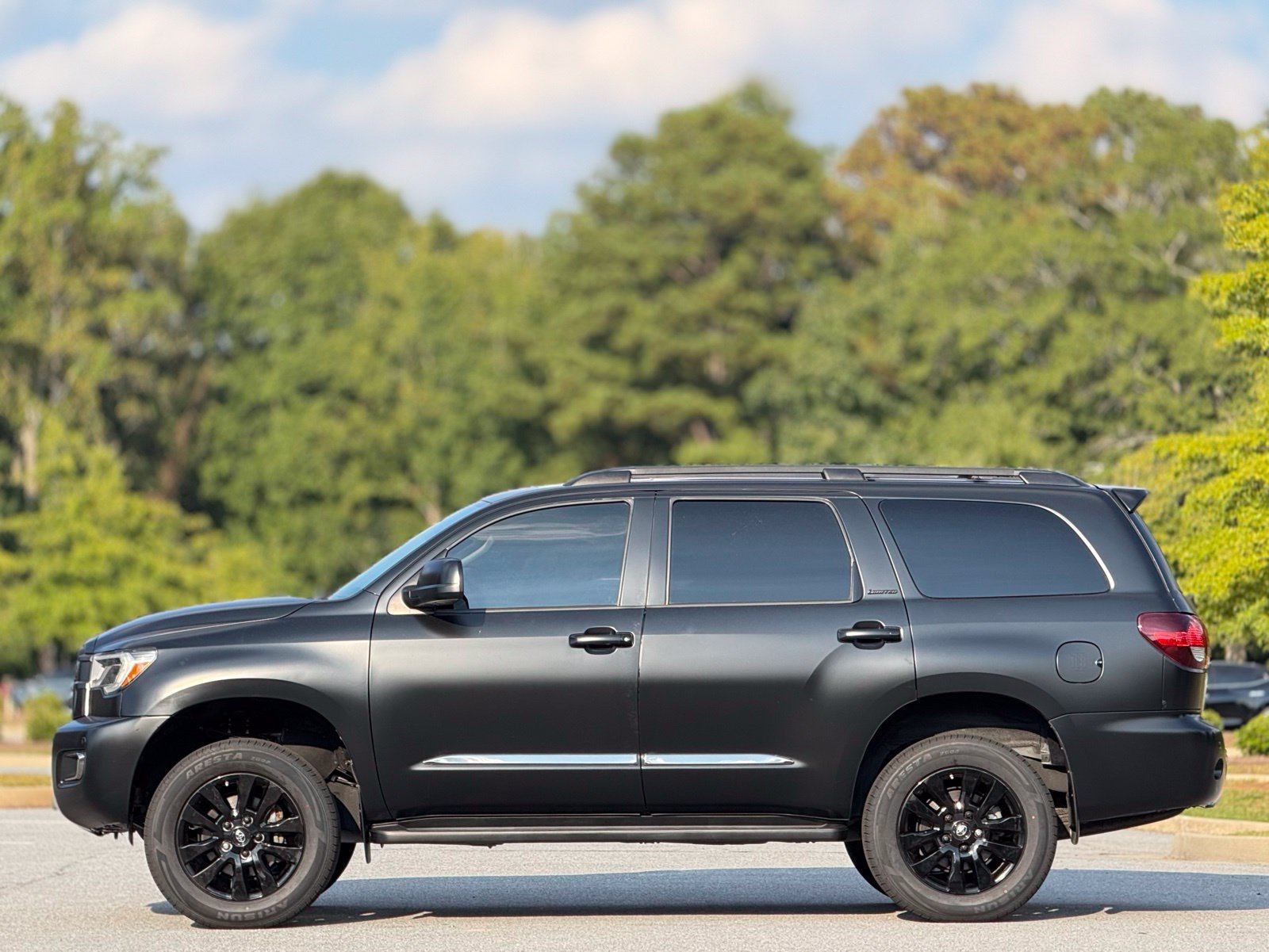 Used 2021 Toyota Sequoia Nightshade w/ Safety & Convenience Package RWD image 8