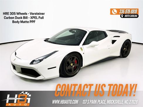 Used 2018 Ferrari 488 Spider Base image 1
