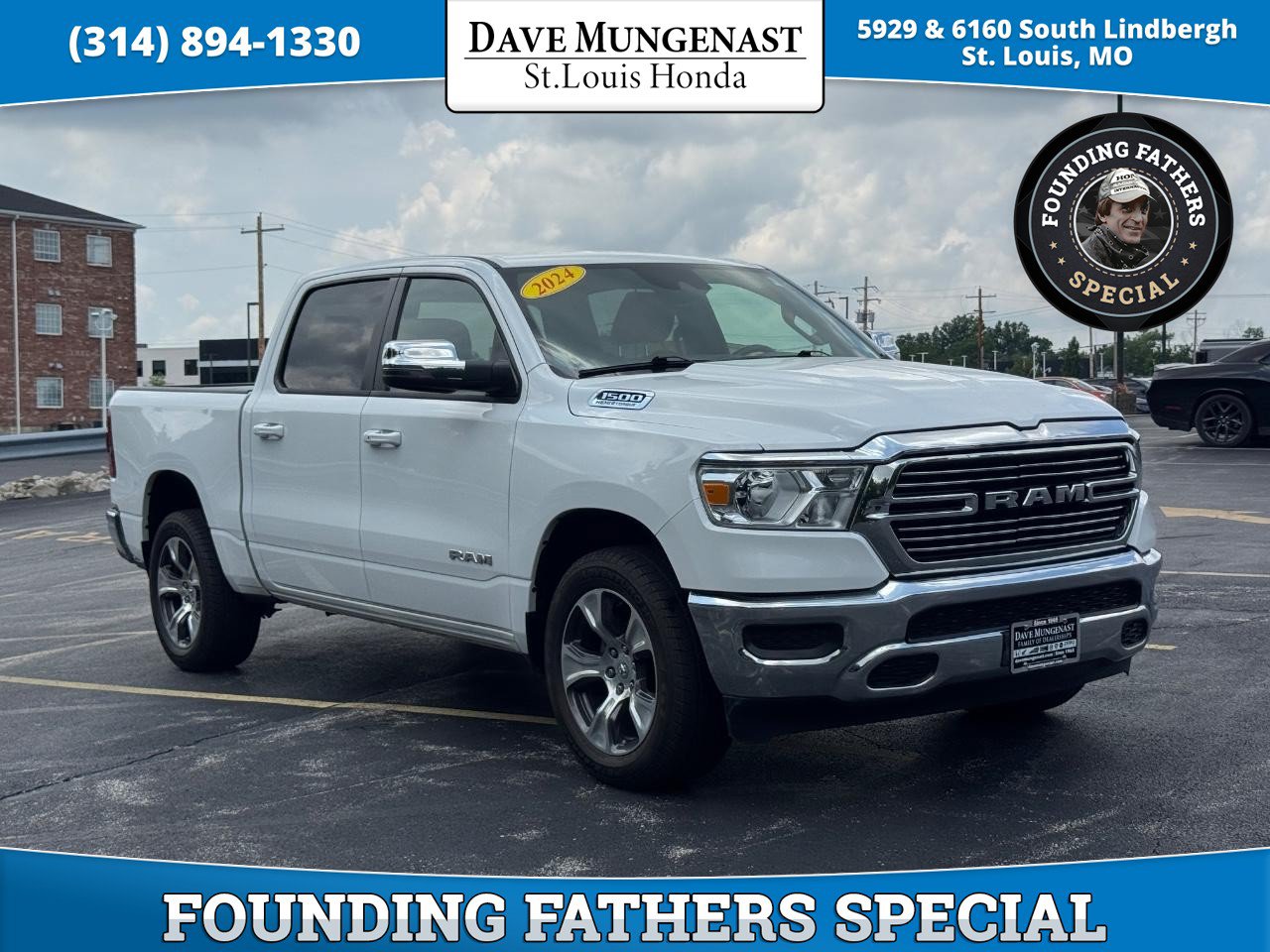 Used 2024 RAM 1500 Laramie RWD image 1