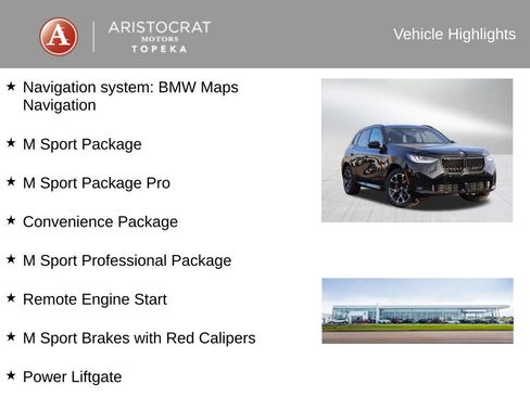Certified 2026 BMW X3 xDrive30i w/ M Sport Package AWD/4WD image 4