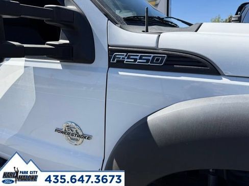 Used 2016 Ford F550 4x4 Crew Cab Super Duty w/ Power Equipment Group image 10