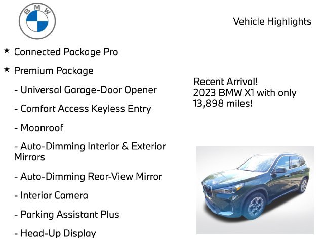Certified 2023 BMW X1 xDrive28i w/ Premium Package AWD/4WD image 4