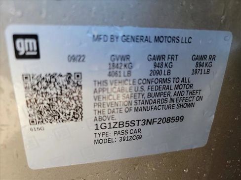 Used 2022 Chevrolet Malibu LS w/ LPO, Convenience Package 1 image 22