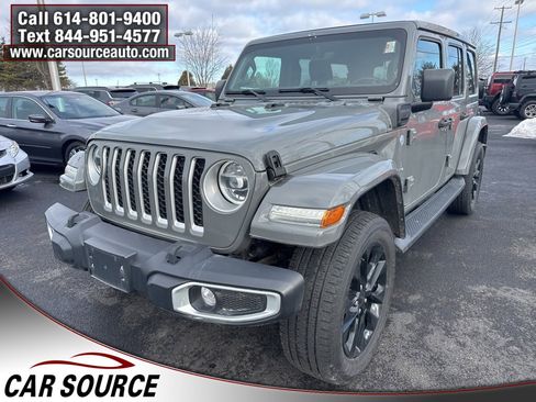 Used 2021 Jeep Wrangler Unlimited Sahara w/ Cold Weather Group image 2