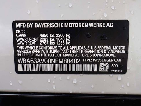 Used 2022 BMW 430i Gran Coupe w/ M Sport Package RWD image 59